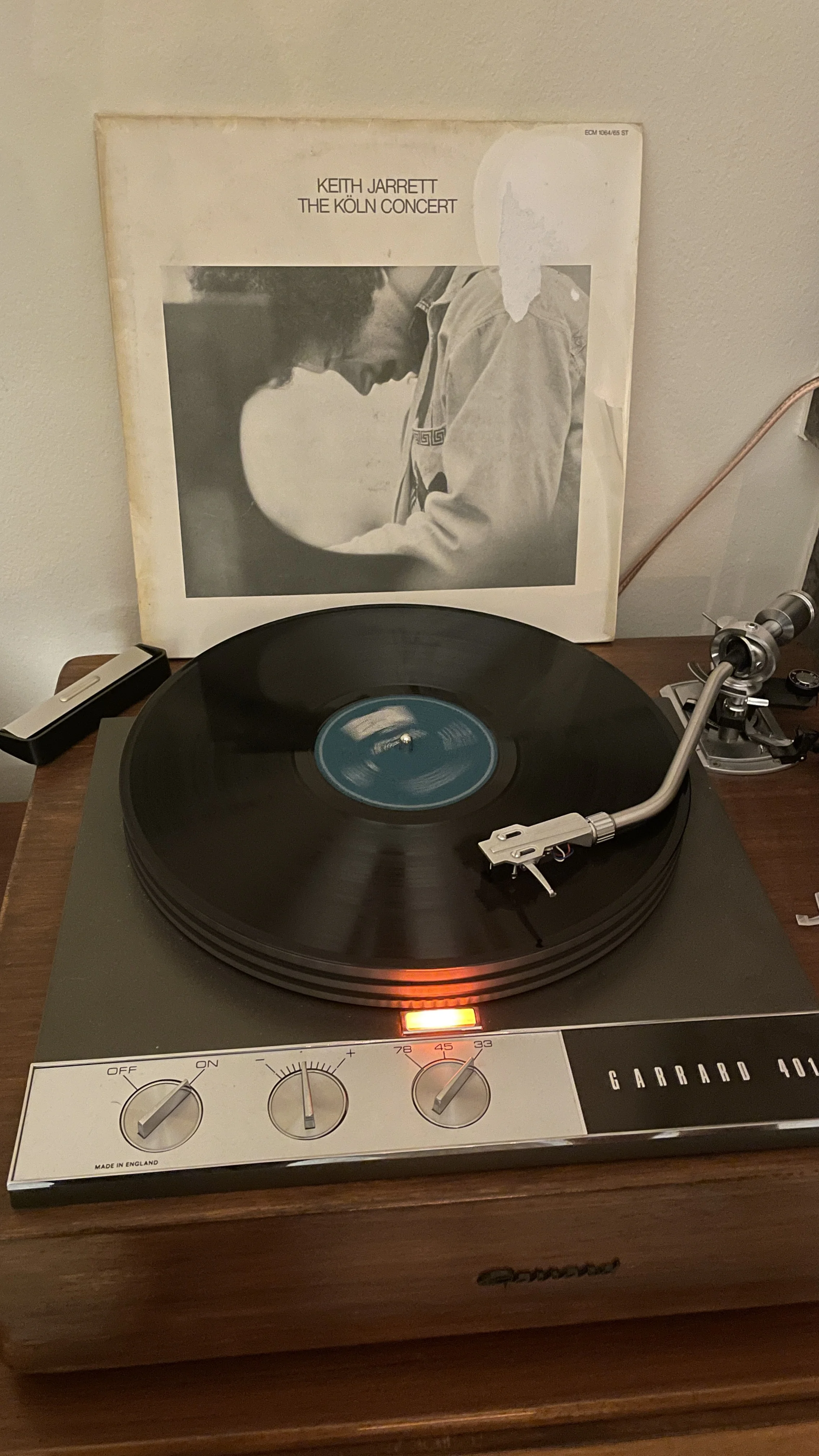 Garrard 401 with Satch Plays Fats