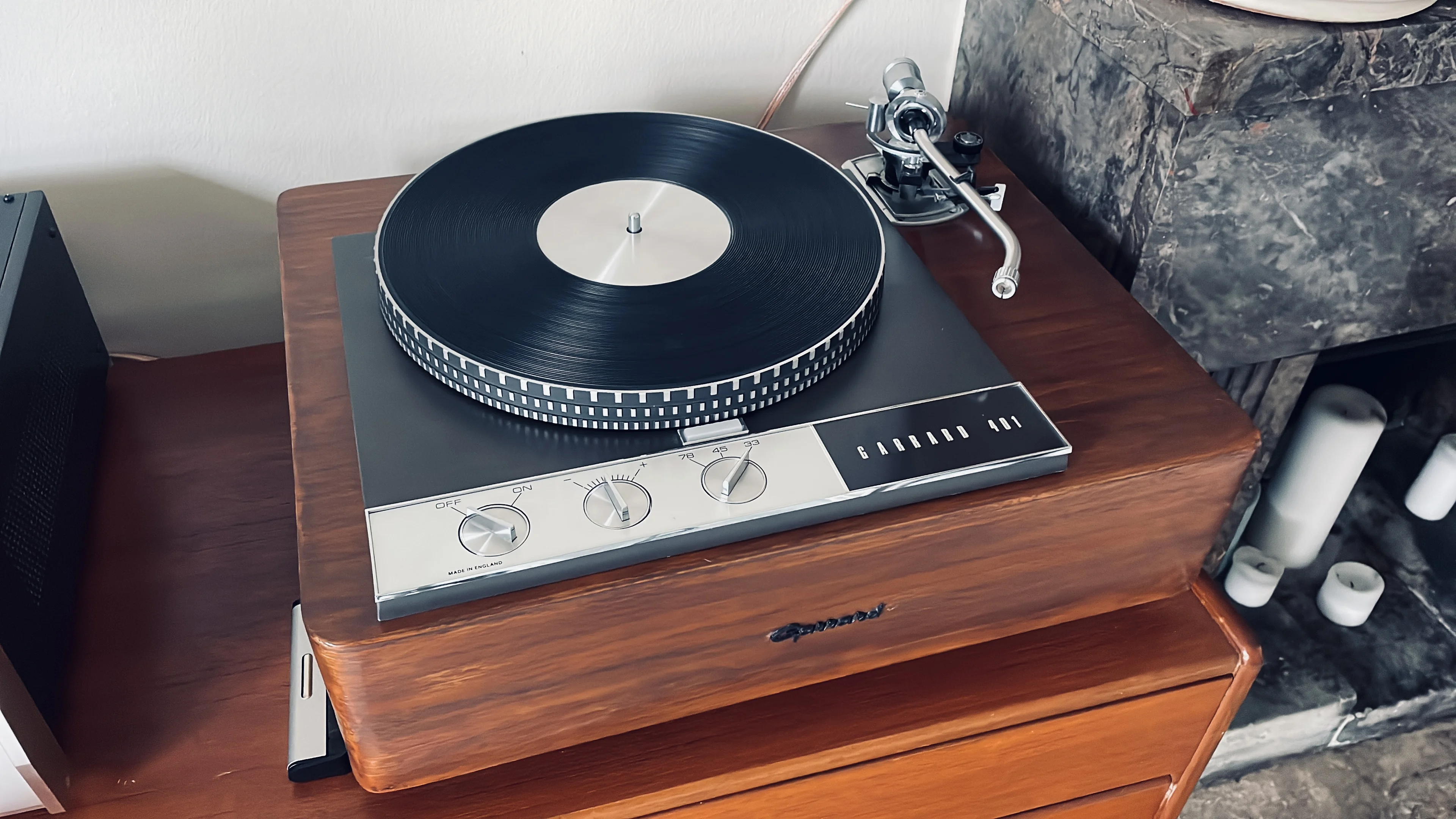 Garrard 401 from above
